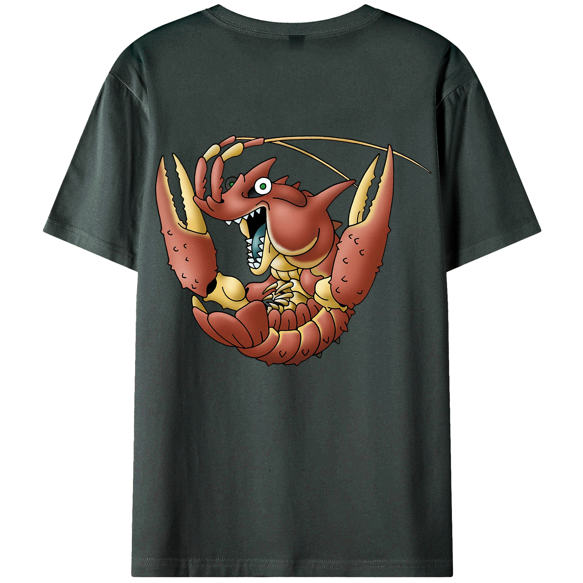 （画像用） ドラゴンクエスト Doragon Kuesuto Dragon Quest 綿100％ メンズ半袖Tシャツ（バックプリント） 通気性